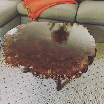 1. Cocktail Table - Walnut