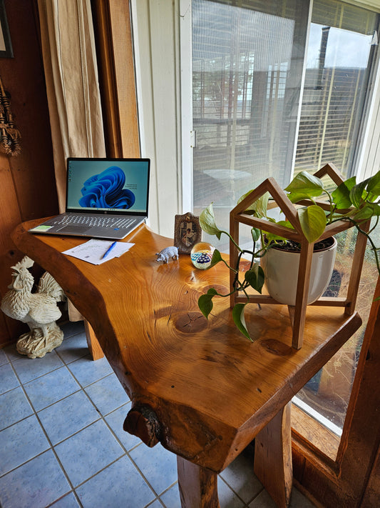 Desk - Pine with Pine legs