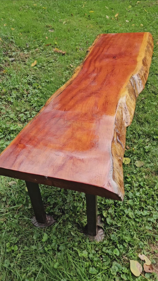 Bench - Slab Live edge Cherry