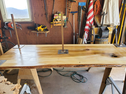 Dining Table - Live edge Tulip